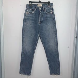 Agolde Riley Button Fly High Rise Jeans Size 24